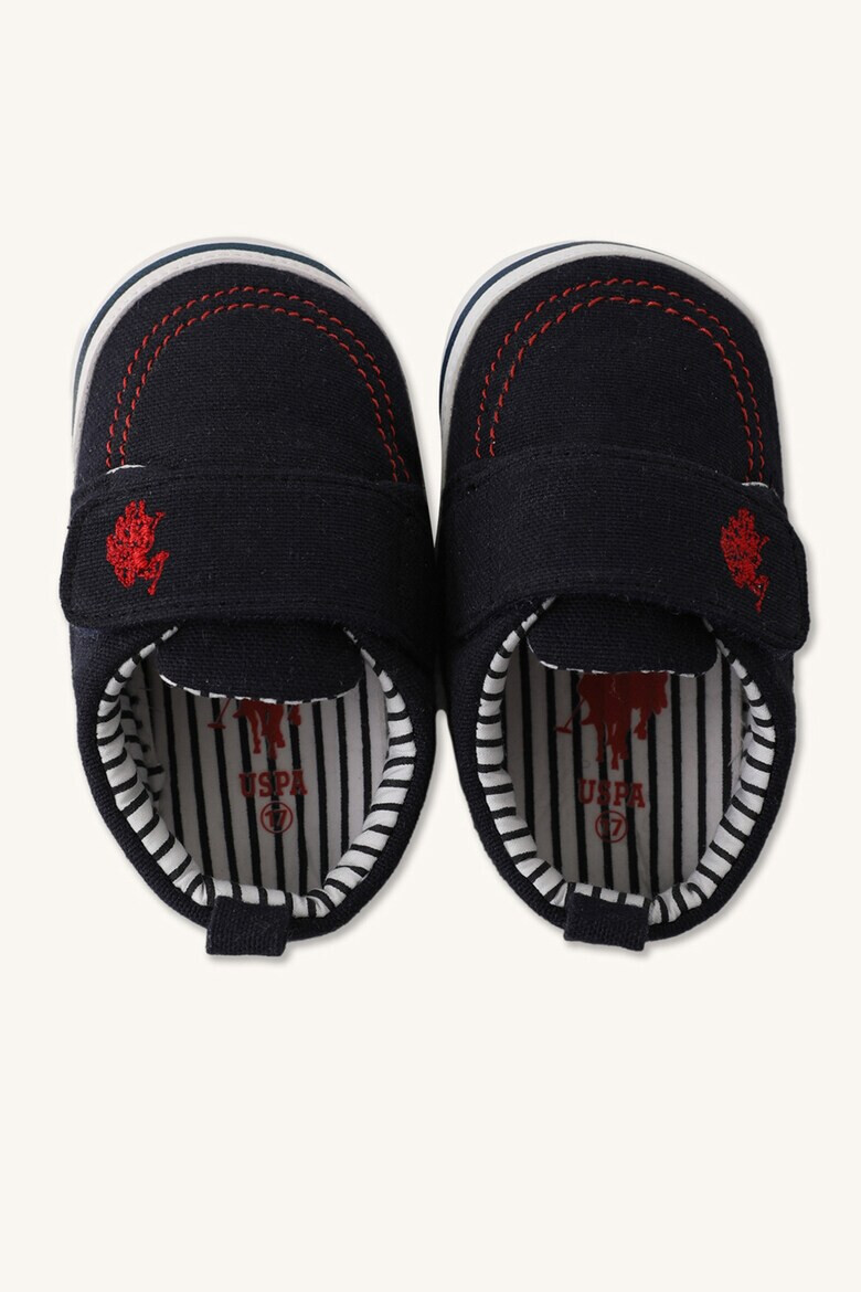 U.S. Polo Assn. Pantofi sport cu inchidere velcro si logo - Pled.ro