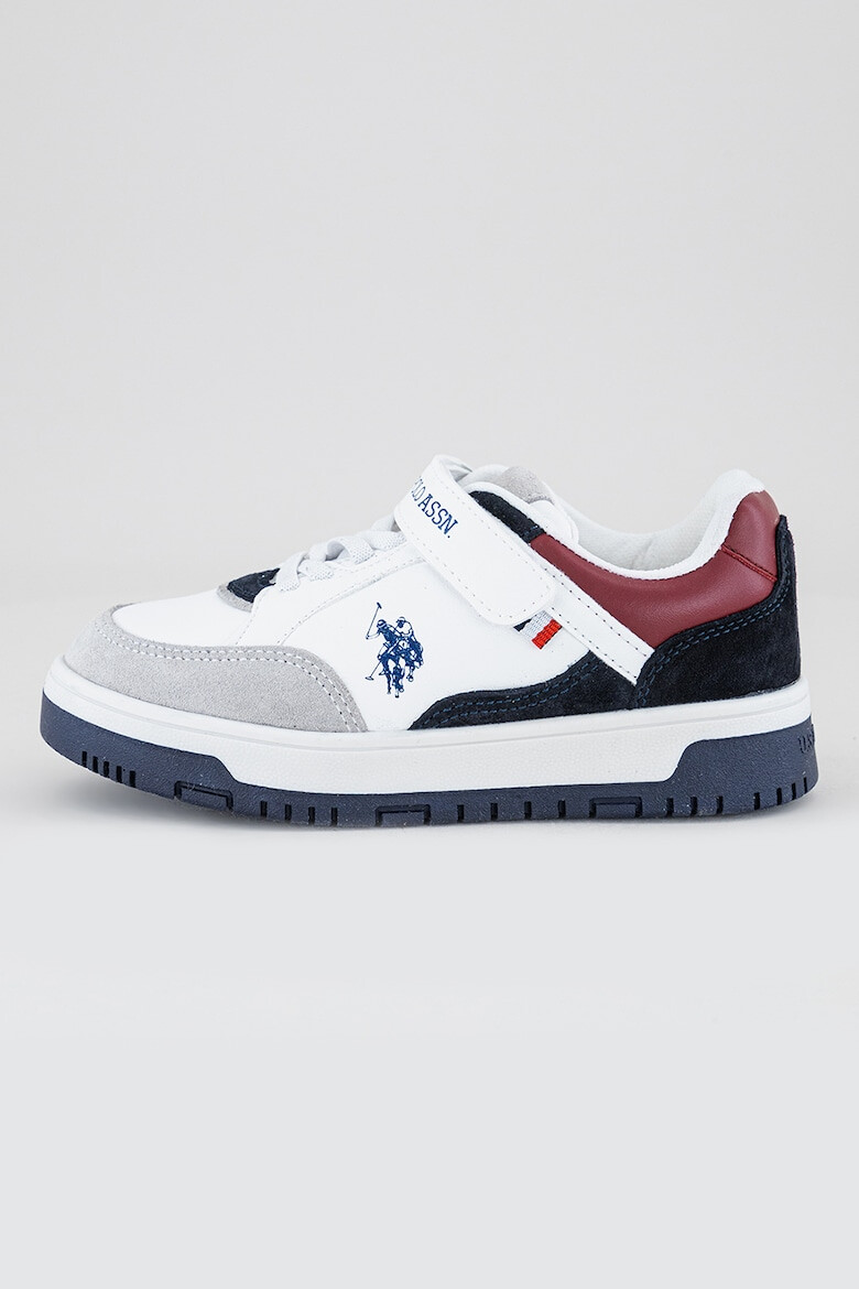 U.S. Polo Assn. Pantofi sport cu model colorblock si velcro - Pled.ro