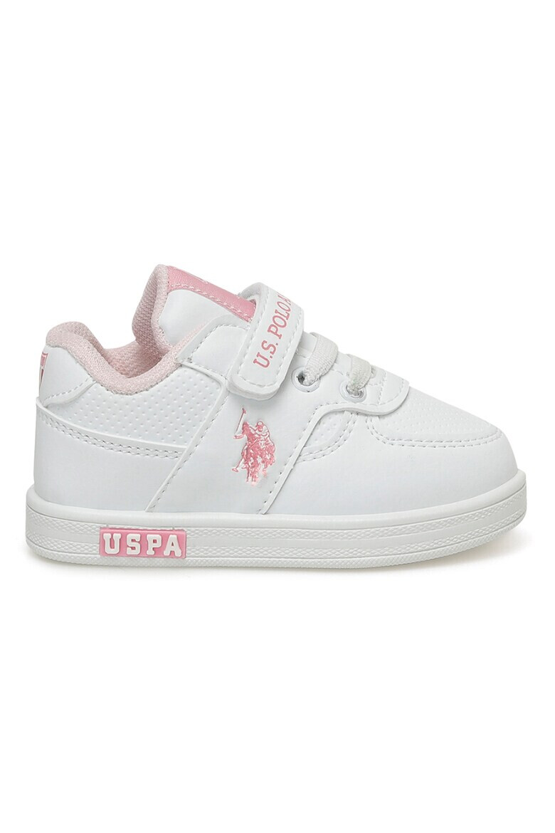 U.S. Polo Assn. Pantofi sport de piele cu logo - Pled.ro