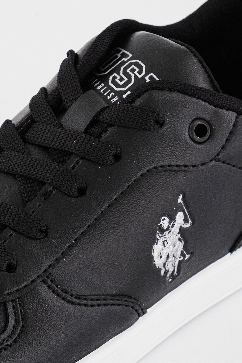 U.S. Polo Assn. Pantofi sport de piele ecologica cu detaliu logo - Pled.ro