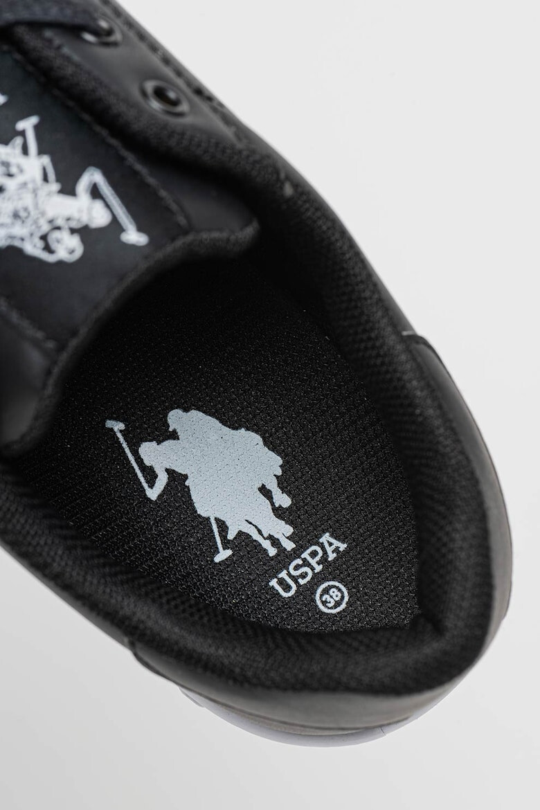 U.S. Polo Assn. Pantofi sport de piele ecologica cu logo - Pled.ro