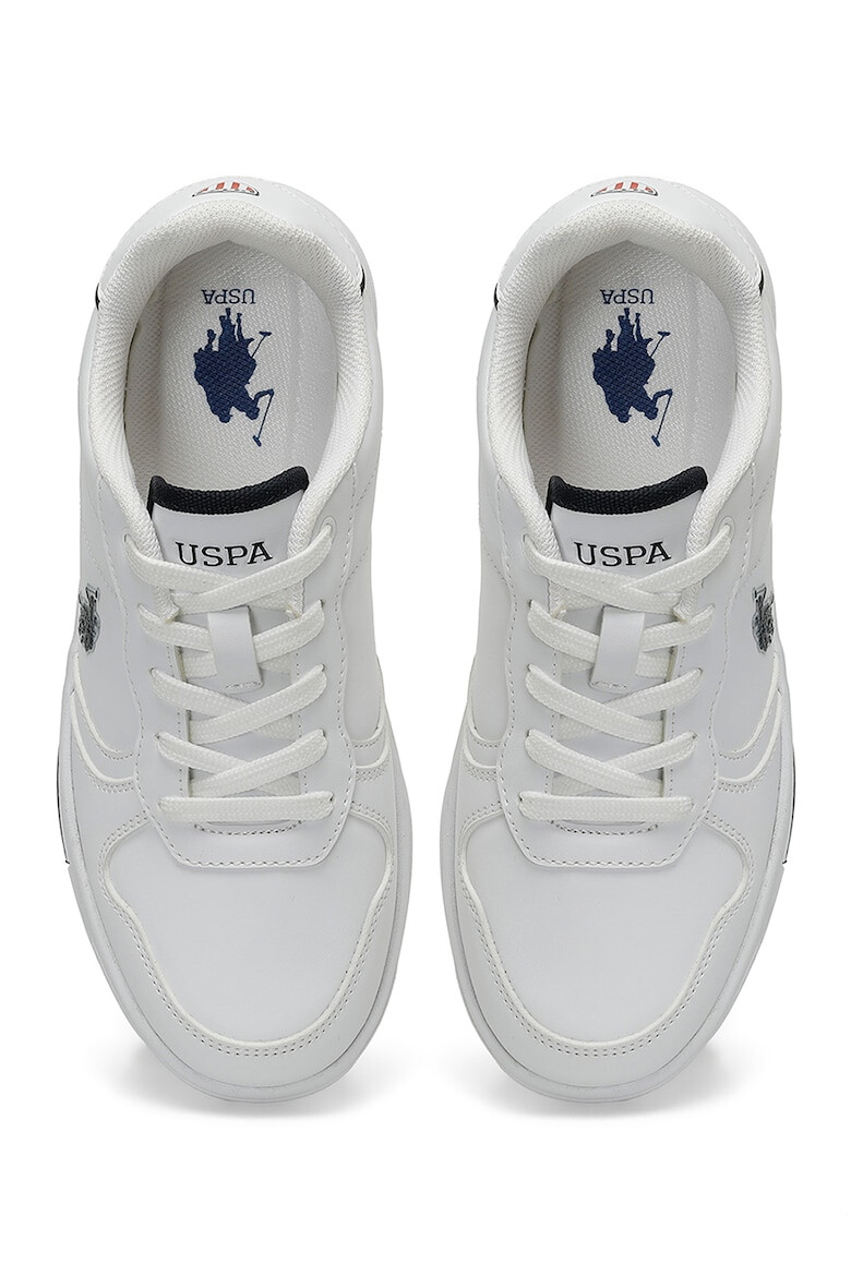 U.S. Polo Assn. Pantofi sport de piele ecologica cu logo - Pled.ro