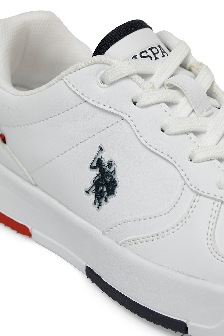 U.S. Polo Assn. Pantofi sport de piele ecologica cu logo - Pled.ro