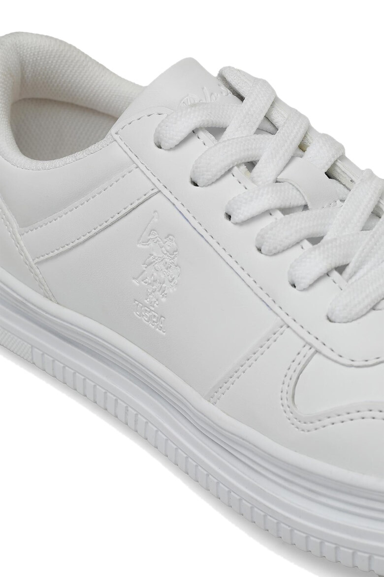 U.S. Polo Assn. Pantofi sport de piele ecologica cu logo - Pled.ro