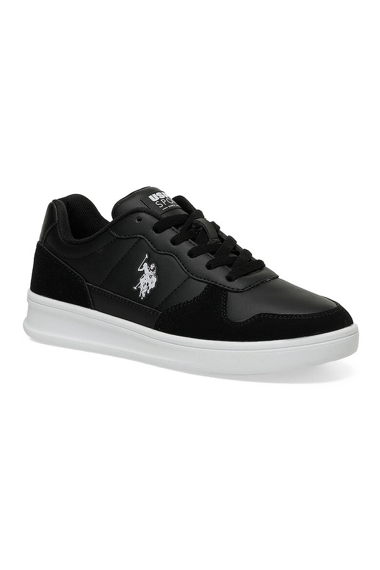 U.S. Polo Assn. Pantofi sport de piele ecologica cu logo - Pled.ro