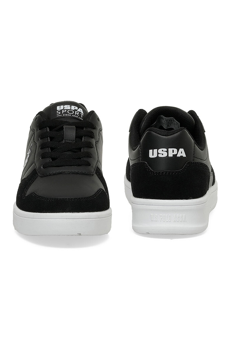 U.S. Polo Assn. Pantofi sport de piele ecologica cu logo - Pled.ro