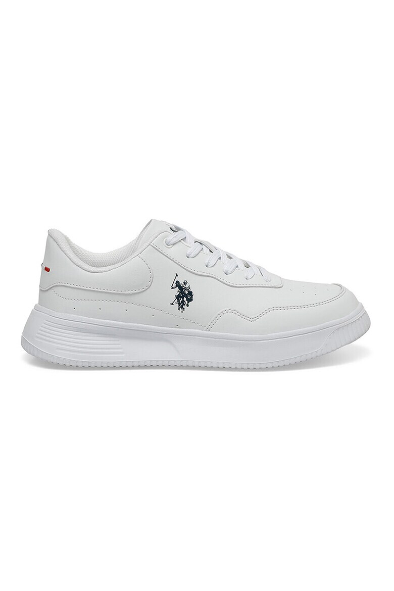 U.S. Polo Assn. Pantofi sport de piele ecologica cu logo - Pled.ro