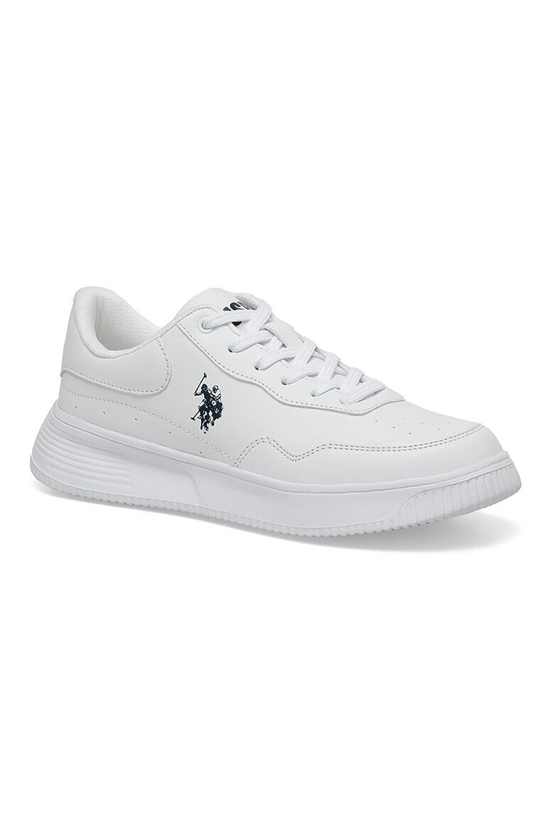 U.S. Polo Assn. Pantofi sport de piele ecologica cu logo - Pled.ro