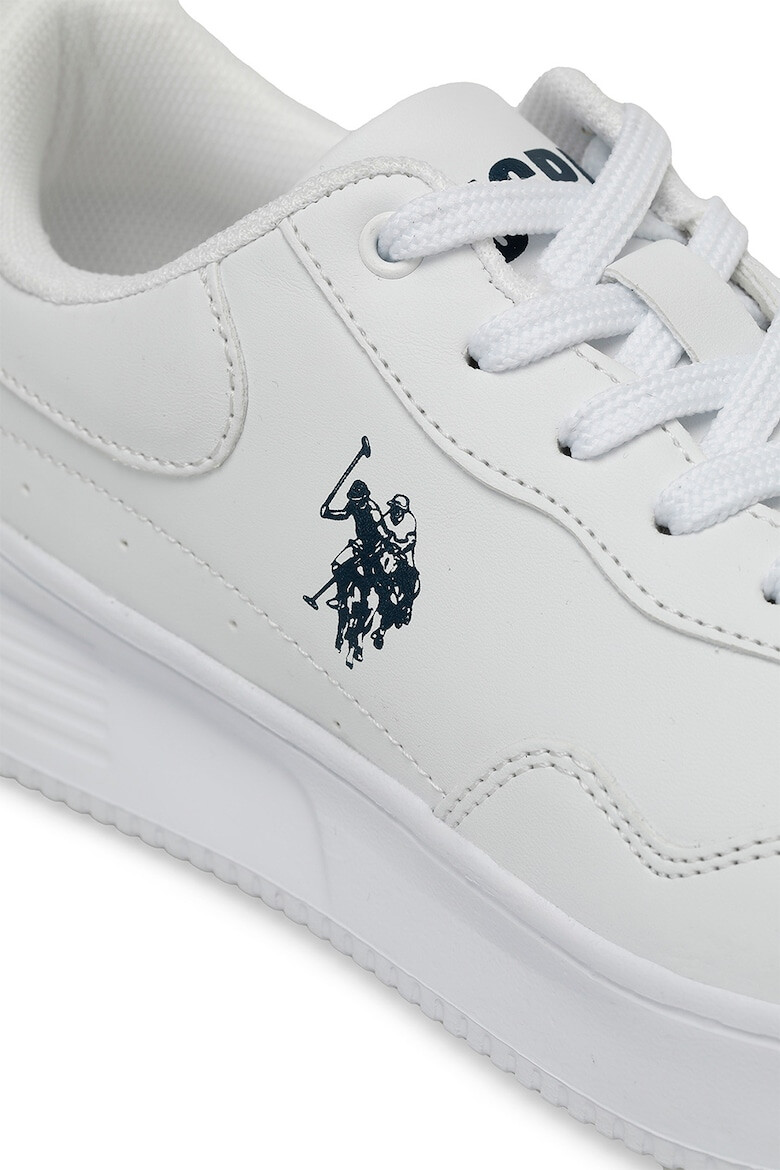 U.S. Polo Assn. Pantofi sport de piele ecologica cu logo - Pled.ro