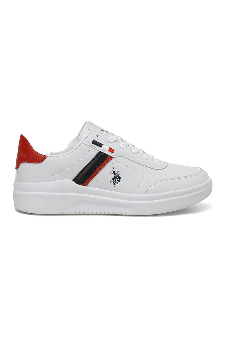 U.S. Polo Assn. Pantofi sport de piele ecologica cu logo - Pled.ro