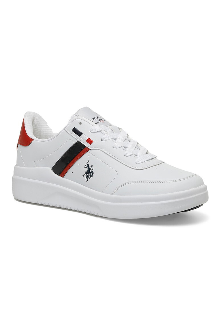 U.S. Polo Assn. Pantofi sport de piele ecologica cu logo - Pled.ro