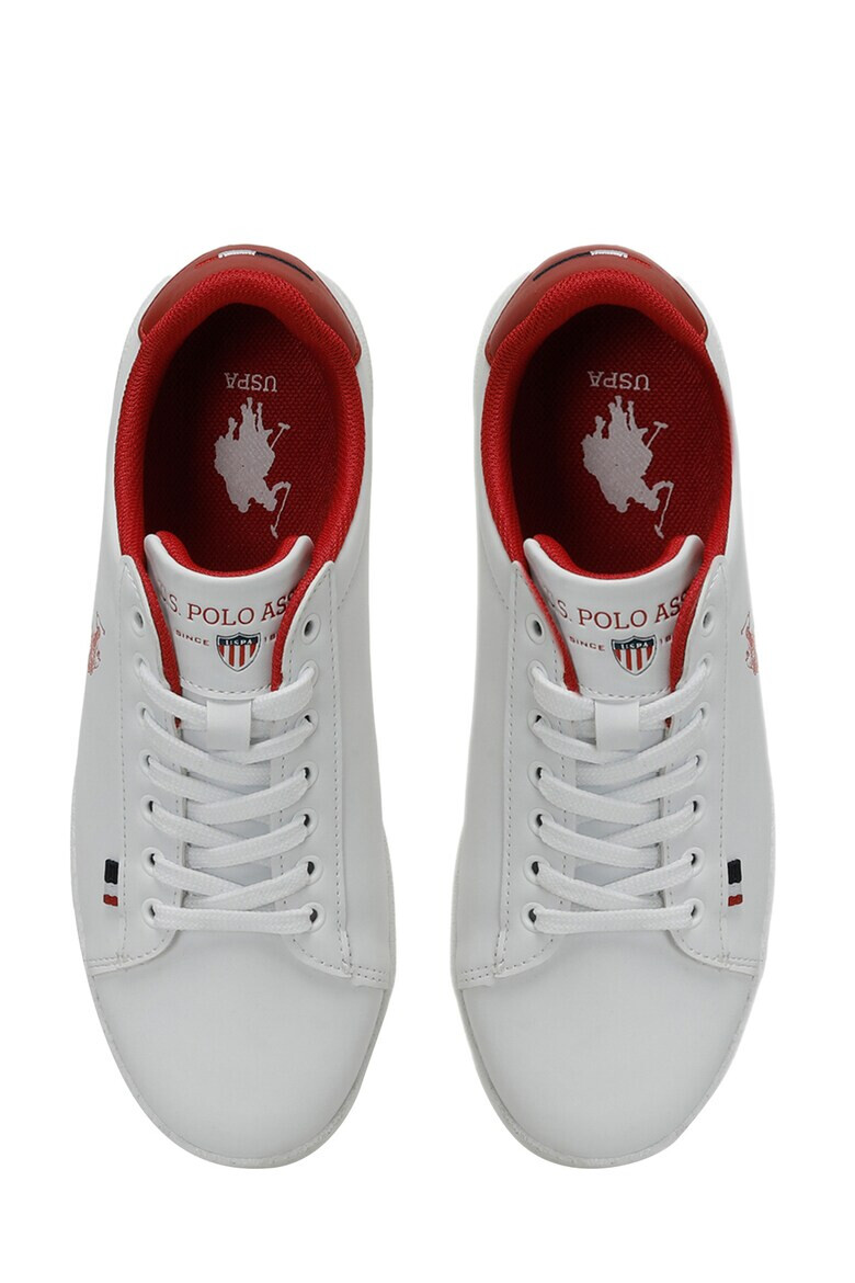 U.S. Polo Assn. Pantofi sport de piele ecologica cu logo - Pled.ro