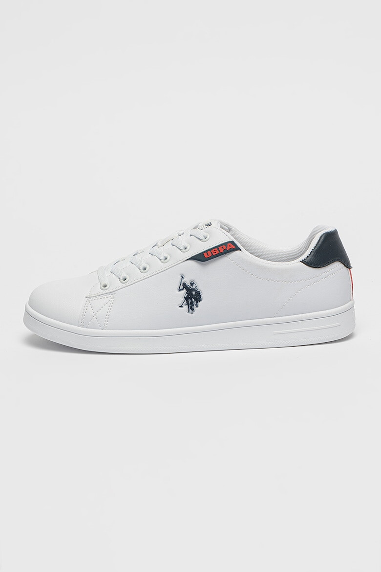 U.S. Polo Assn. Pantofi sport de piele ecologica cu logo - Pled.ro