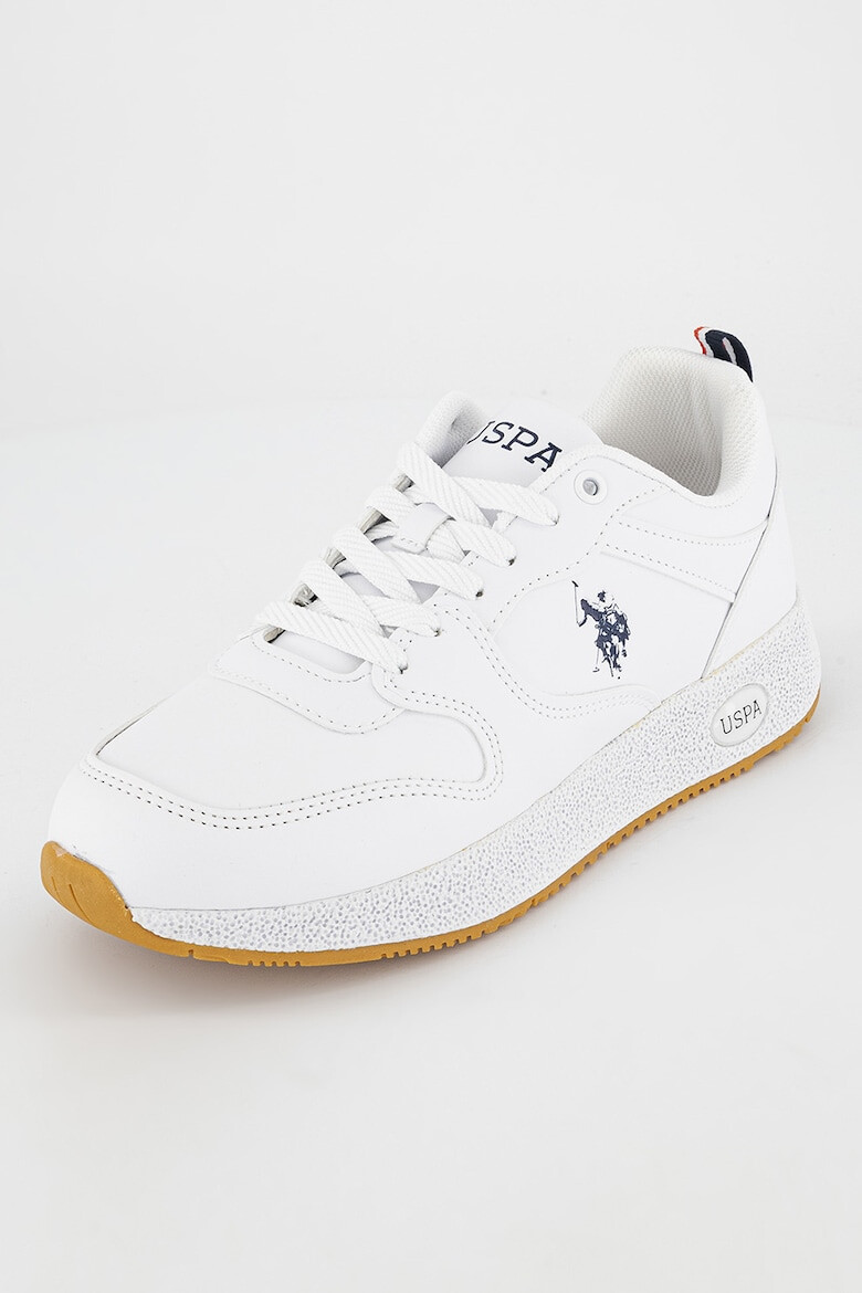 U.S. Polo Assn. Pantofi sport de piele ecologica cu logo Angel - Pled.ro