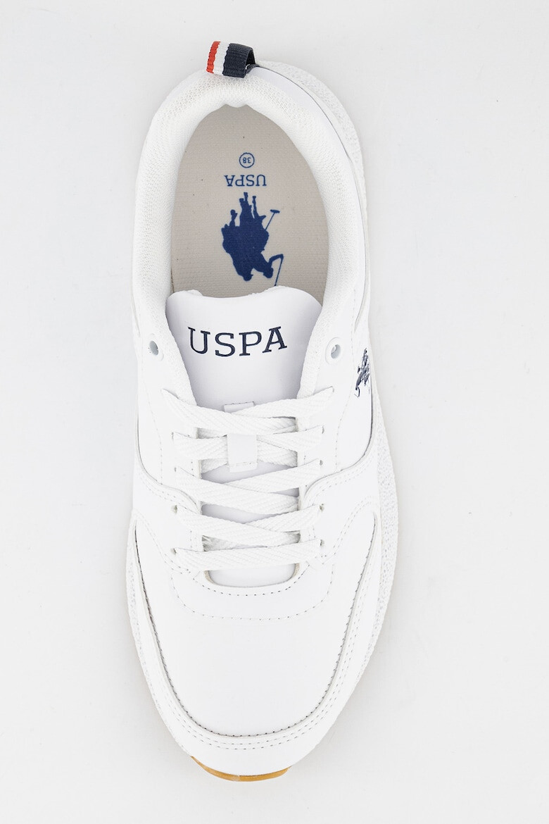 U.S. Polo Assn. Pantofi sport de piele ecologica cu logo Angel - Pled.ro