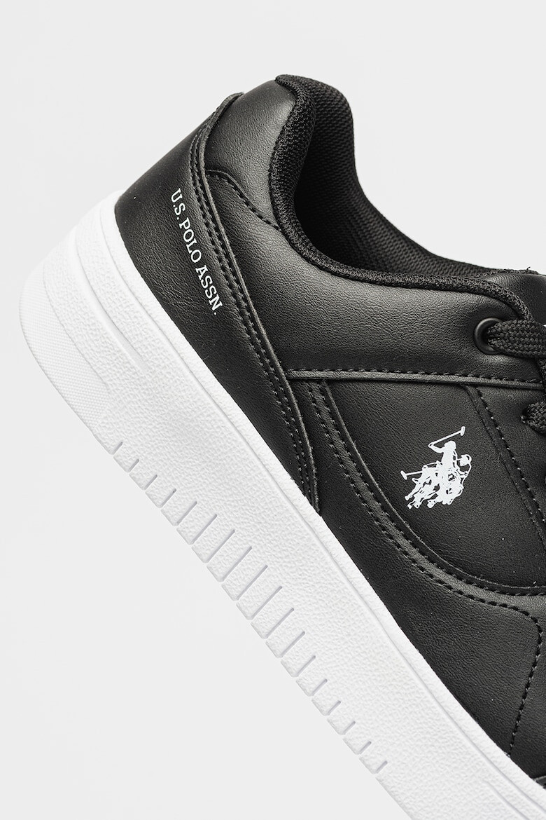 U.S. Polo Assn. Pantofi sport de piele ecologica cu sireturi - Pled.ro