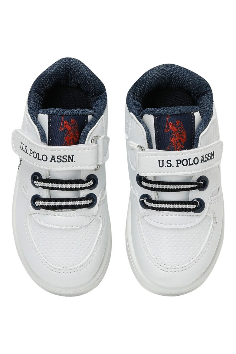 U.S. Polo Assn. Pantofi sport de piele ecologica cu velcro - Pled.ro