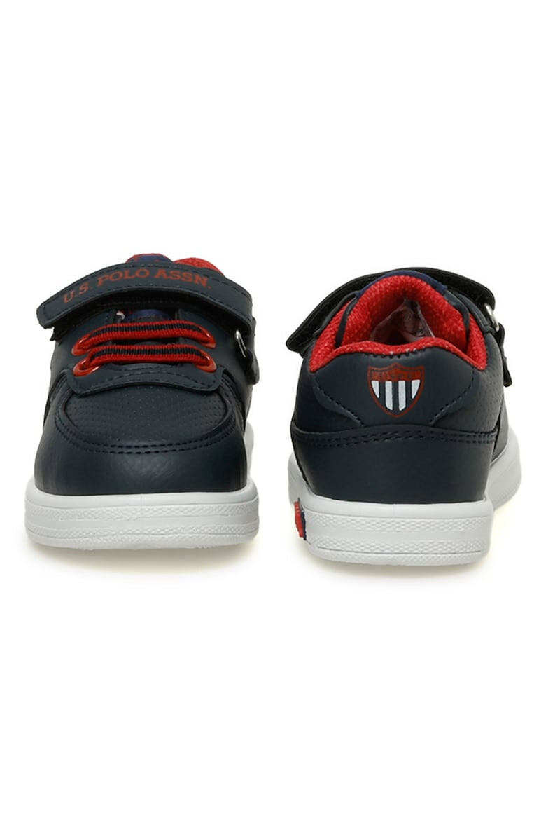 U.S. Polo Assn. Pantofi sport de piele ecologica cu velcro - Pled.ro