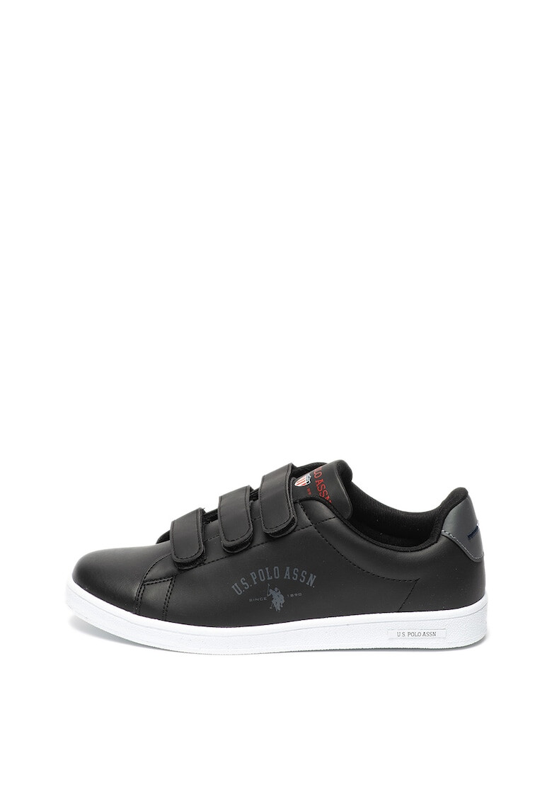 U.S. Polo Assn. Pantofi sport de piele ecologica cu velcro - Pled.ro