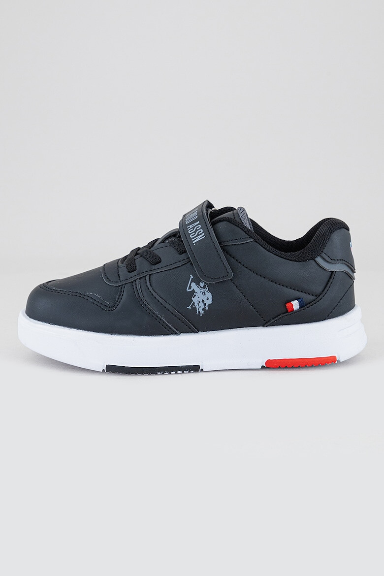 U.S. Polo Assn. Pantofi sport de piele ecologica cu velcro - Pled.ro