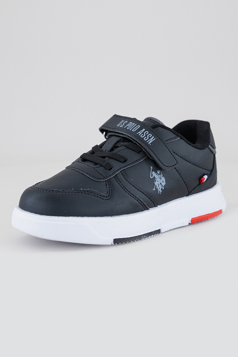 U.S. Polo Assn. Pantofi sport de piele ecologica cu velcro - Pled.ro