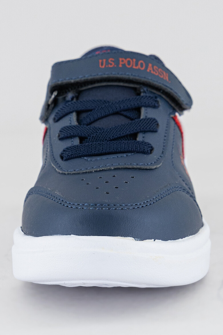 U.S. Polo Assn. Pantofi sport de piele ecologica cu velcro - Pled.ro