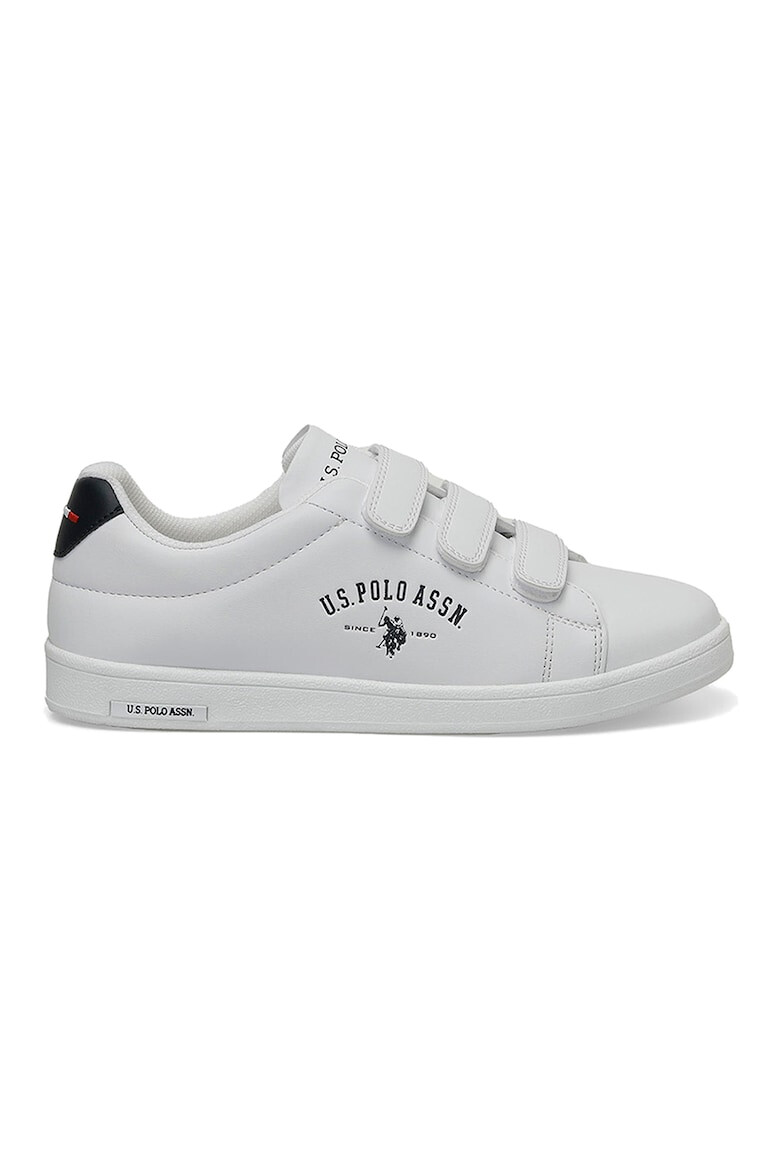 U.S. Polo Assn. Pantofi sport de piele ecologica cu velcro - Pled.ro