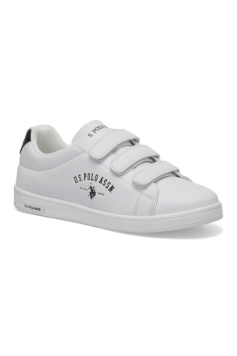 U.S. Polo Assn. Pantofi sport de piele ecologica cu velcro - Pled.ro