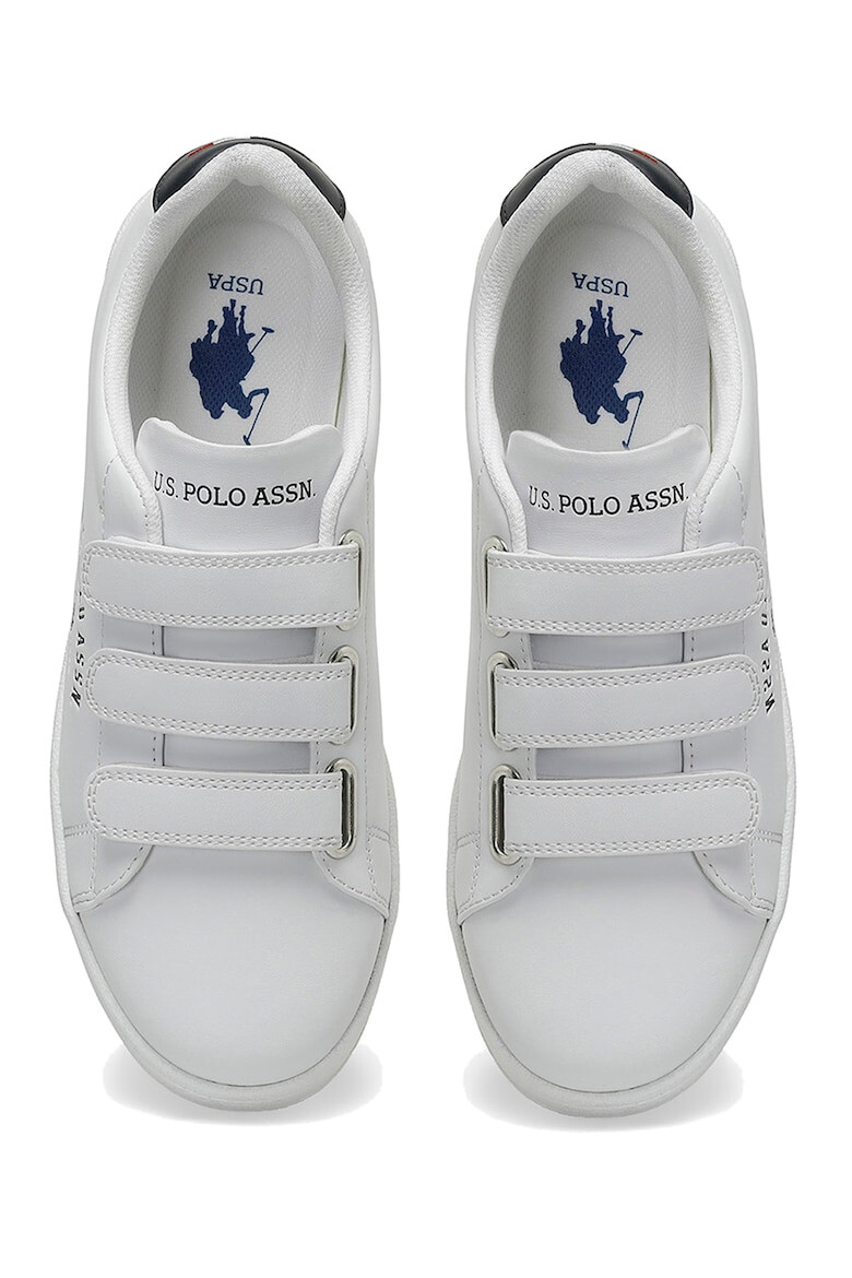 U.S. Polo Assn. Pantofi sport de piele ecologica cu velcro - Pled.ro