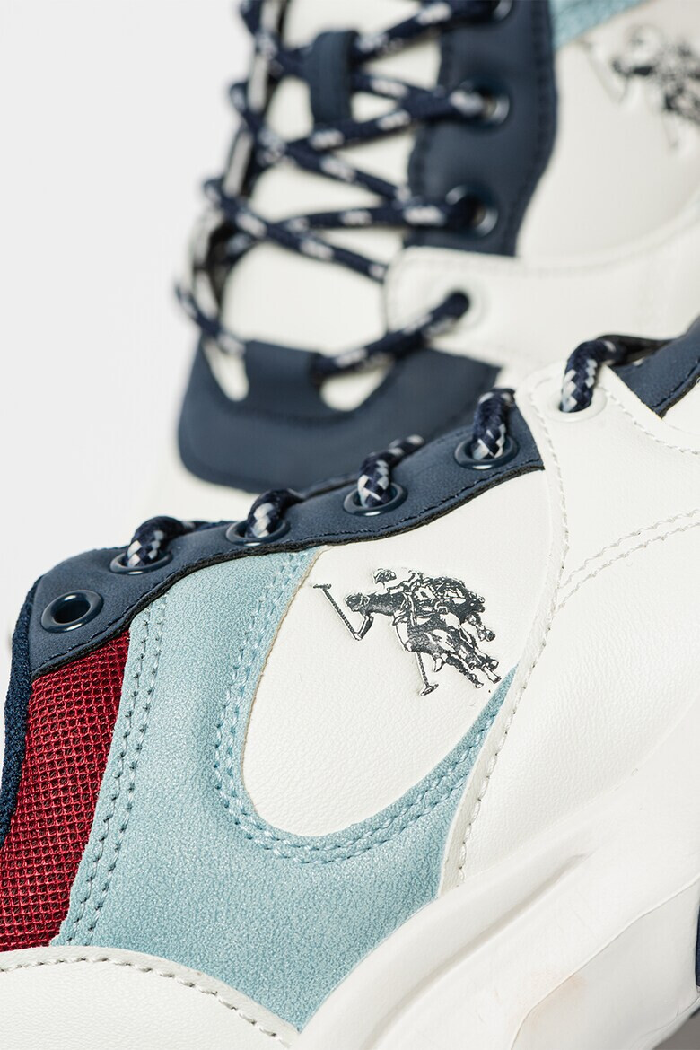 U.S. Polo Assn. Pantofi sport din piele ecologica cu detalii logo - Pled.ro