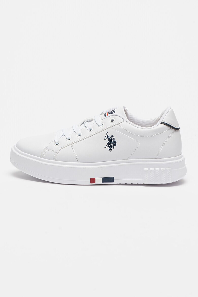 U.S. Polo Assn. Pantofi sport din piele ecologica cu logo - Pled.ro