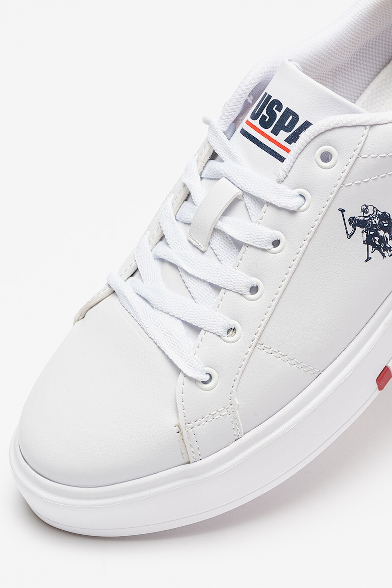 U.S. Polo Assn. Pantofi sport din piele ecologica cu logo - Pled.ro