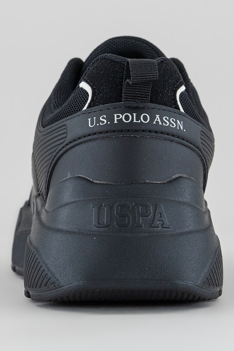 U.S. Polo Assn. Pantofi sport din piele ecologica si material textil - Pled.ro