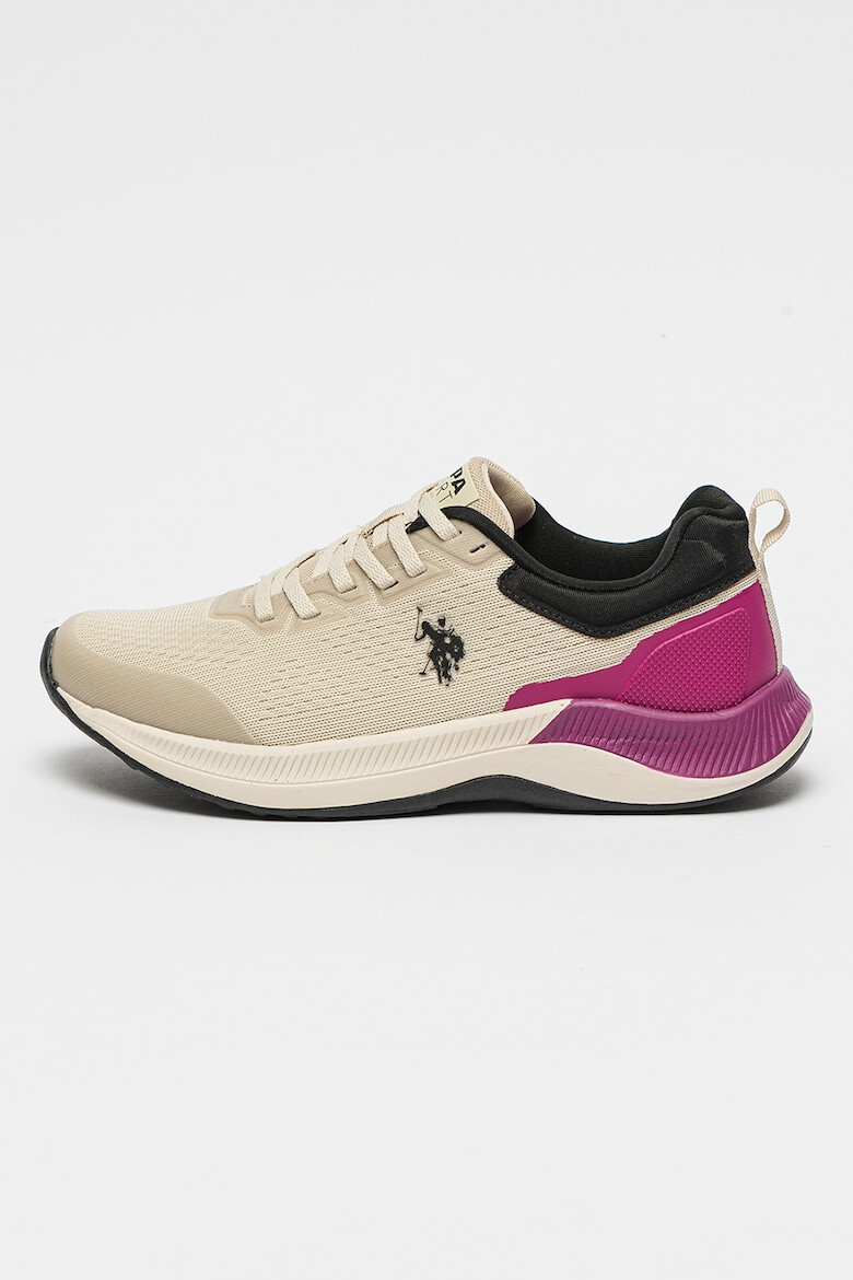 U.S. Polo Assn. Pantofi sport din plasa cu detalii contrastante - Pled.ro