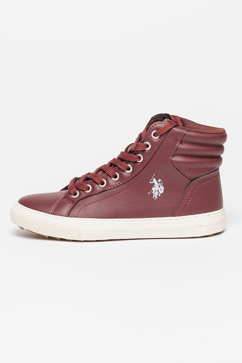 U.S. Polo Assn. Pantofi sport mid-high de piele ecologica Tamta - Pled.ro