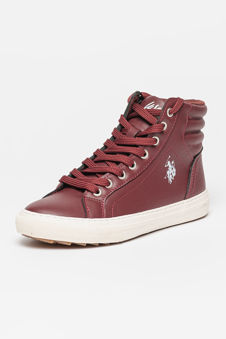 U.S. Polo Assn. Pantofi sport mid-high de piele ecologica Tamta - Pled.ro