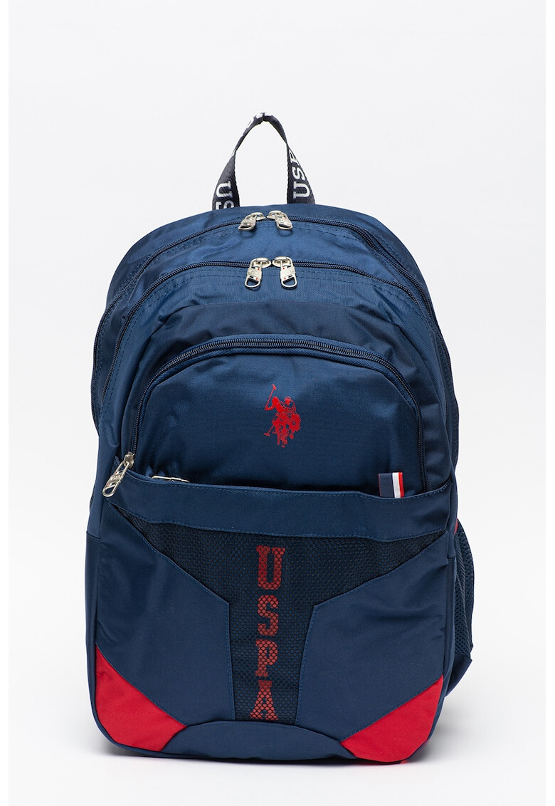 U.S. Polo Assn. Rucsac cu bretele ajustabile si logo - Pled.ro