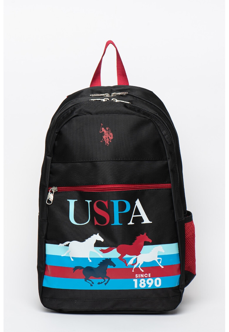 U.S. Polo Assn. Rucsac cu imprimeu grafic - Pled.ro