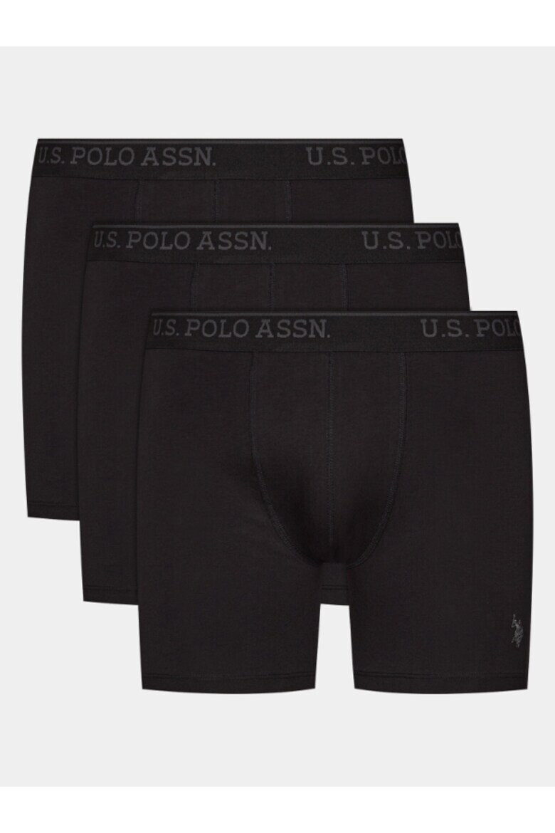 U.S. Polo Assn. Set 3 perechi boxeri barbati 303585051 Bumbac - Pled.ro