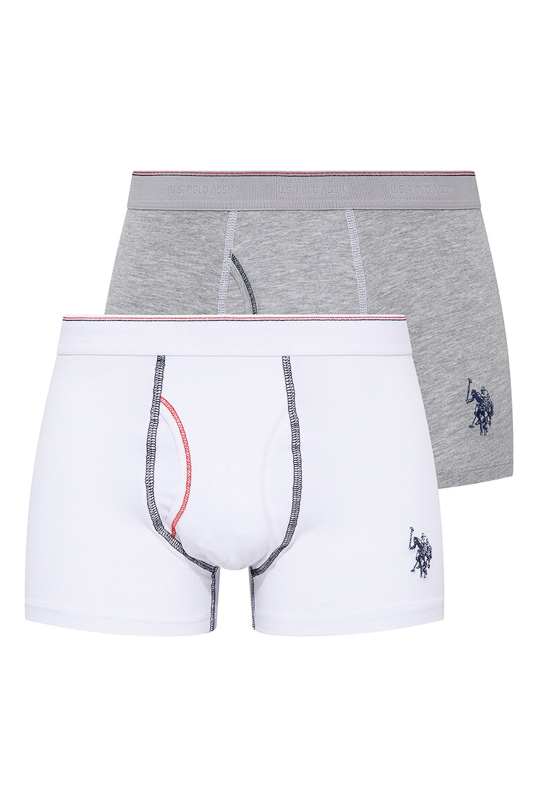 U.S. Polo Assn. Set de boxeri cu broderie logo - 2 perechi - Pled.ro