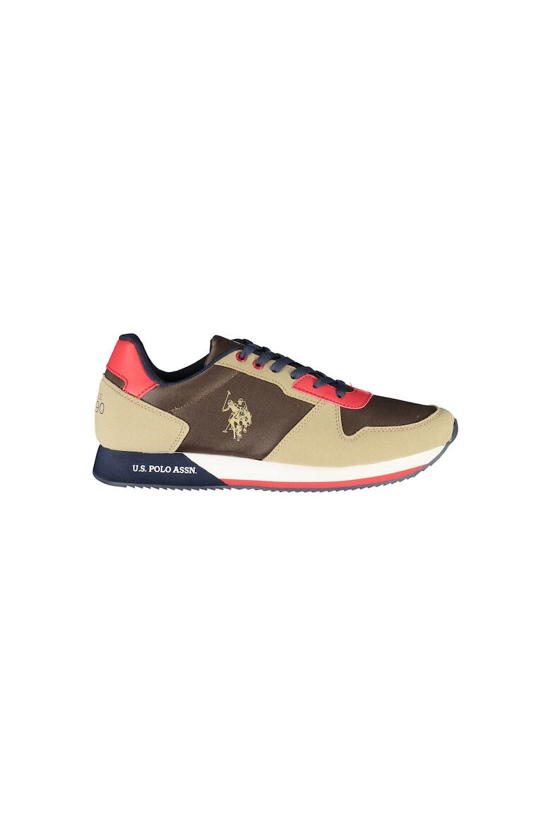 U.S. Polo Assn. Sneakers barbati U.S. POLO BEST PRICE 50% Poliester 50% Poliuretan Maro 25004 - Pled.ro