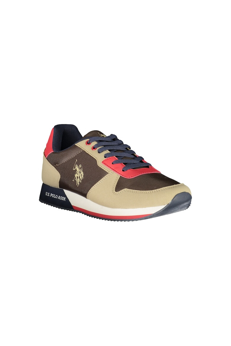 U.S. Polo Assn. Sneakers barbati U.S. POLO BEST PRICE 50% Poliester 50% Poliuretan Maro 25004 - Pled.ro