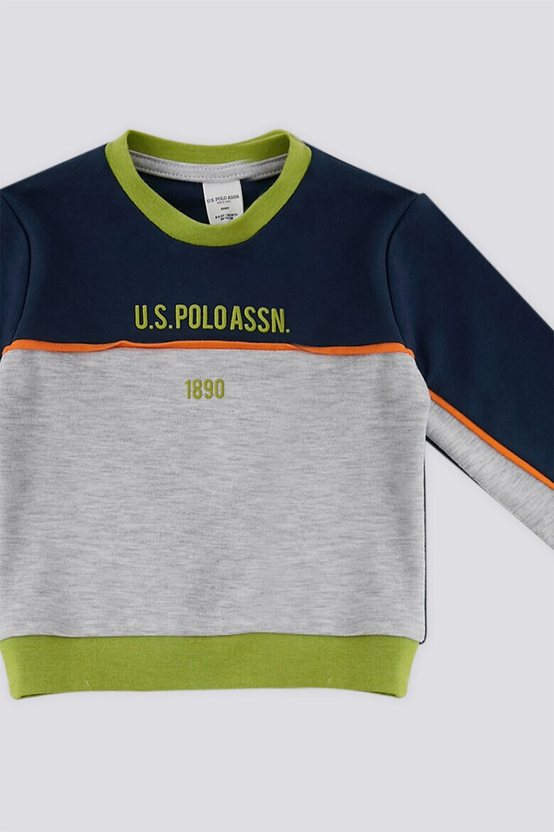 U.S. Polo Assn. Trening cu model colorblock si logo - Pled.ro