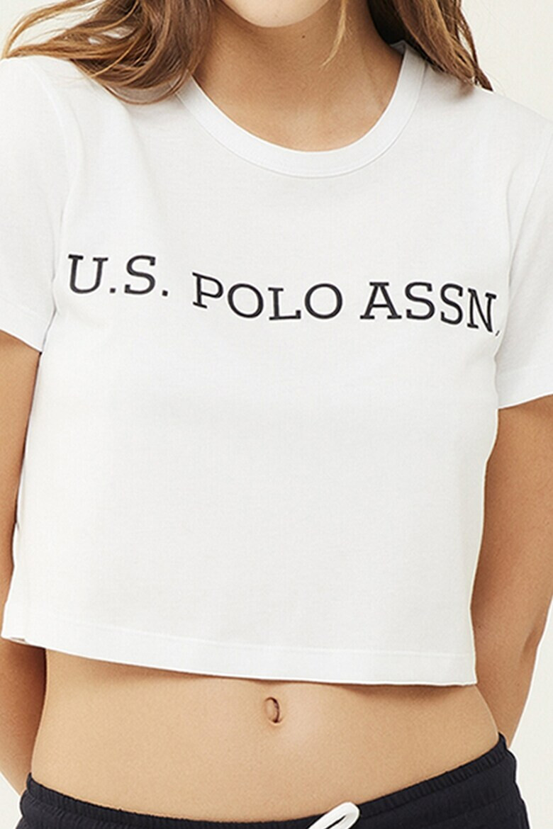 U.S. Polo Assn. Tricou crop de pijama - Pled.ro