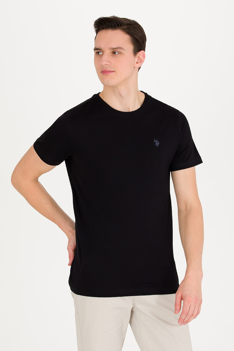 U.S. Polo Assn. Tricou cu decolteu rotund - Pled.ro