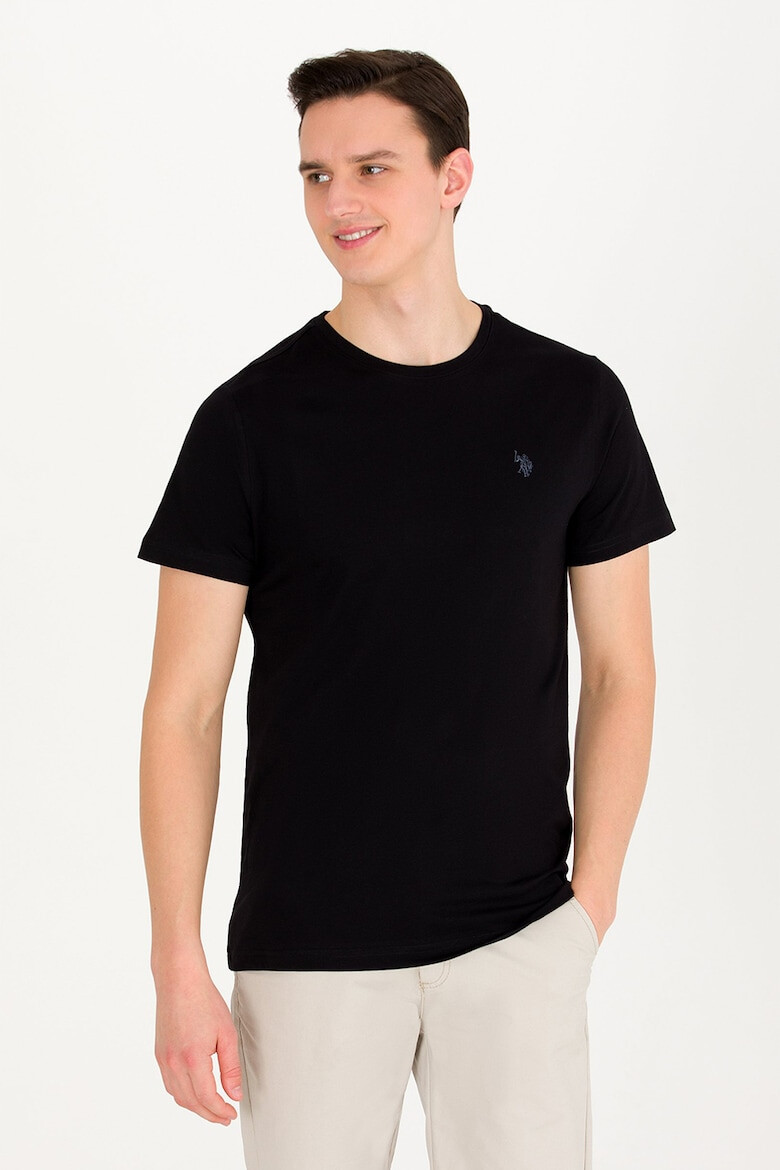 U.S. Polo Assn. Tricou cu decolteu rotund - Pled.ro