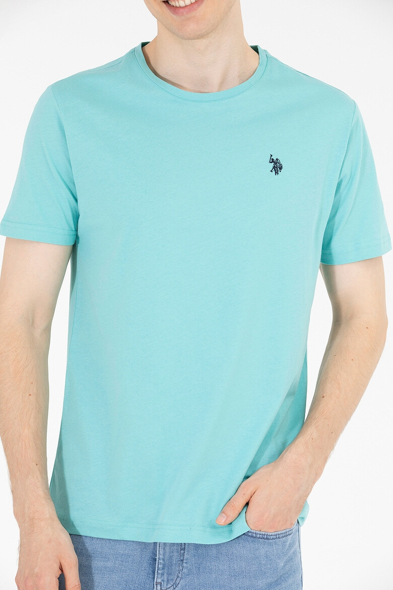 U.S. Polo Assn. Tricou cu decolteu rotund - Pled.ro