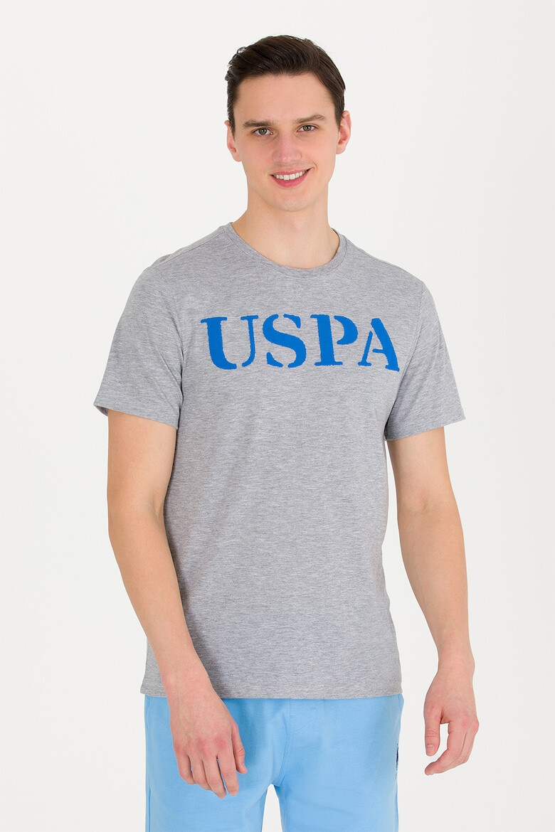 U.S. Polo Assn. Tricou de bumbac cu imprimeu logo - Pled.ro