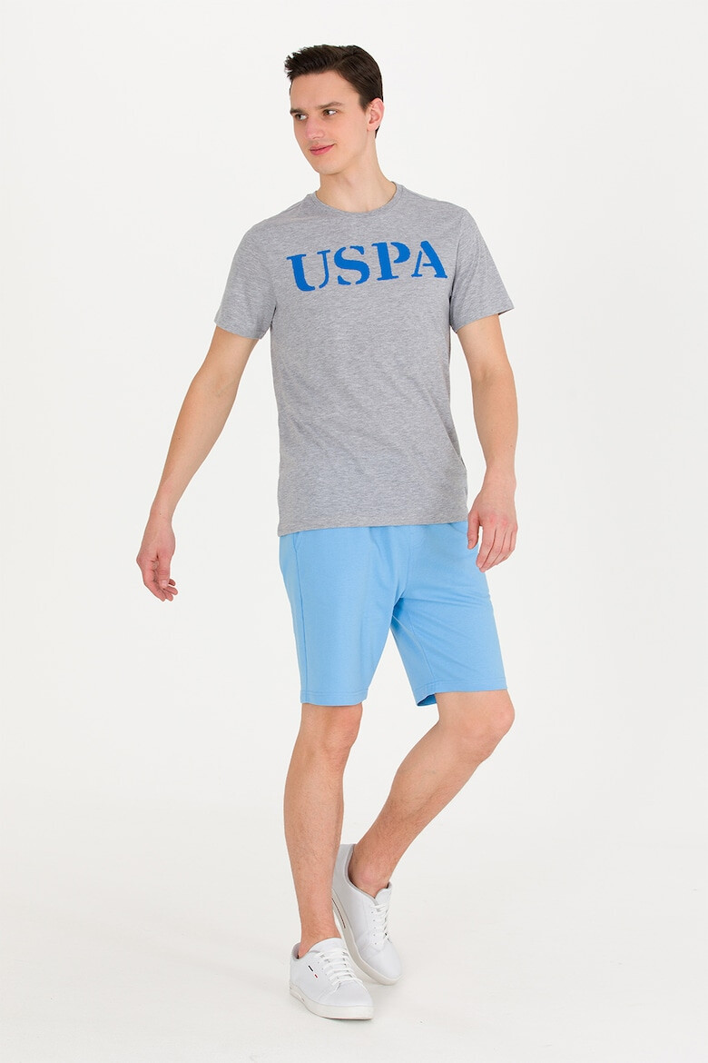 U.S. Polo Assn. Tricou de bumbac cu imprimeu logo - Pled.ro