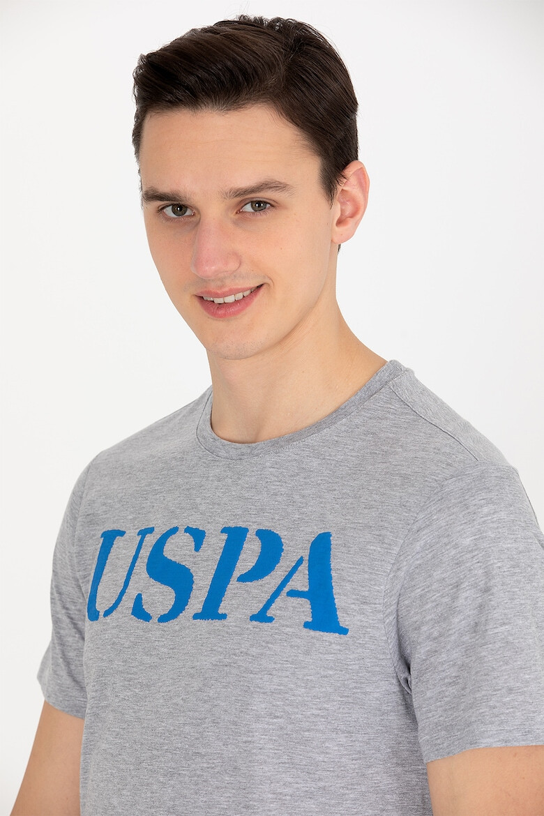 U.S. Polo Assn. Tricou de bumbac cu imprimeu logo - Pled.ro